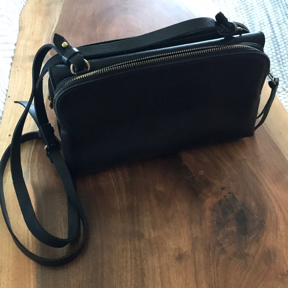 Madewell Twin Pouch Crossbody bag